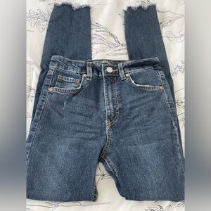 Wild Fable 00 Highest‎ Rise Skinny Distressed Jeans w Stretch 313